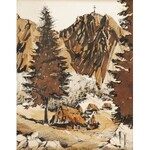 Gloria KOSSAK ? (1941-1991), Widok na Giewont
