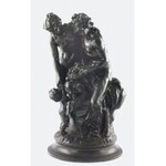 Claude Michel - CLODION (1738-1814) - według, Satyr z nimfą i puttem