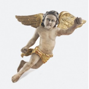 Skrzydlate putto