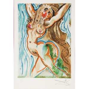 Salvadore DALI (1904-1989) - według, Kobieta