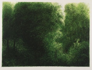 Iwo ZANIEWSKI (ur. 1956), Wnętrze lasu, 1982