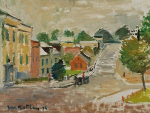 Jan BETLEY (1908-1980), Miasteczko, 1974