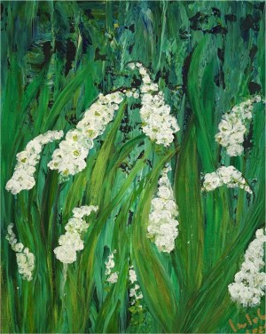 Izabela Drzewiecka (ur. 1966), Kwiaty wiosenne, 2021