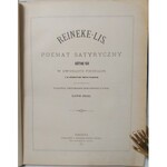 GOETHE Johann Wolfgang - LIS PRZECHERA REINEKE LIS, Wyd.1877r.