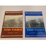 TATRY POLSKIE Komplet 14 zeszytów. Mapy topograficzne w skali 1: 10 000