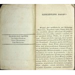 KRONIKA przez BRUNONA HRABIĘ KICIŃSKIEGO I TEODORA MORAWSKIEGO, Wyd.1819r.