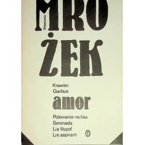 MROŻEK Sławomir - AMOR, Wydanie 1
