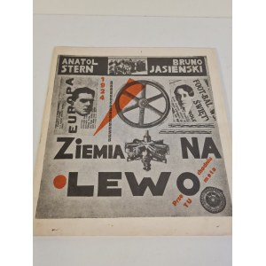 STERN Anatol, JASIEŃSKI Bruno - ZIEMIA NA LEWO. Reprint
