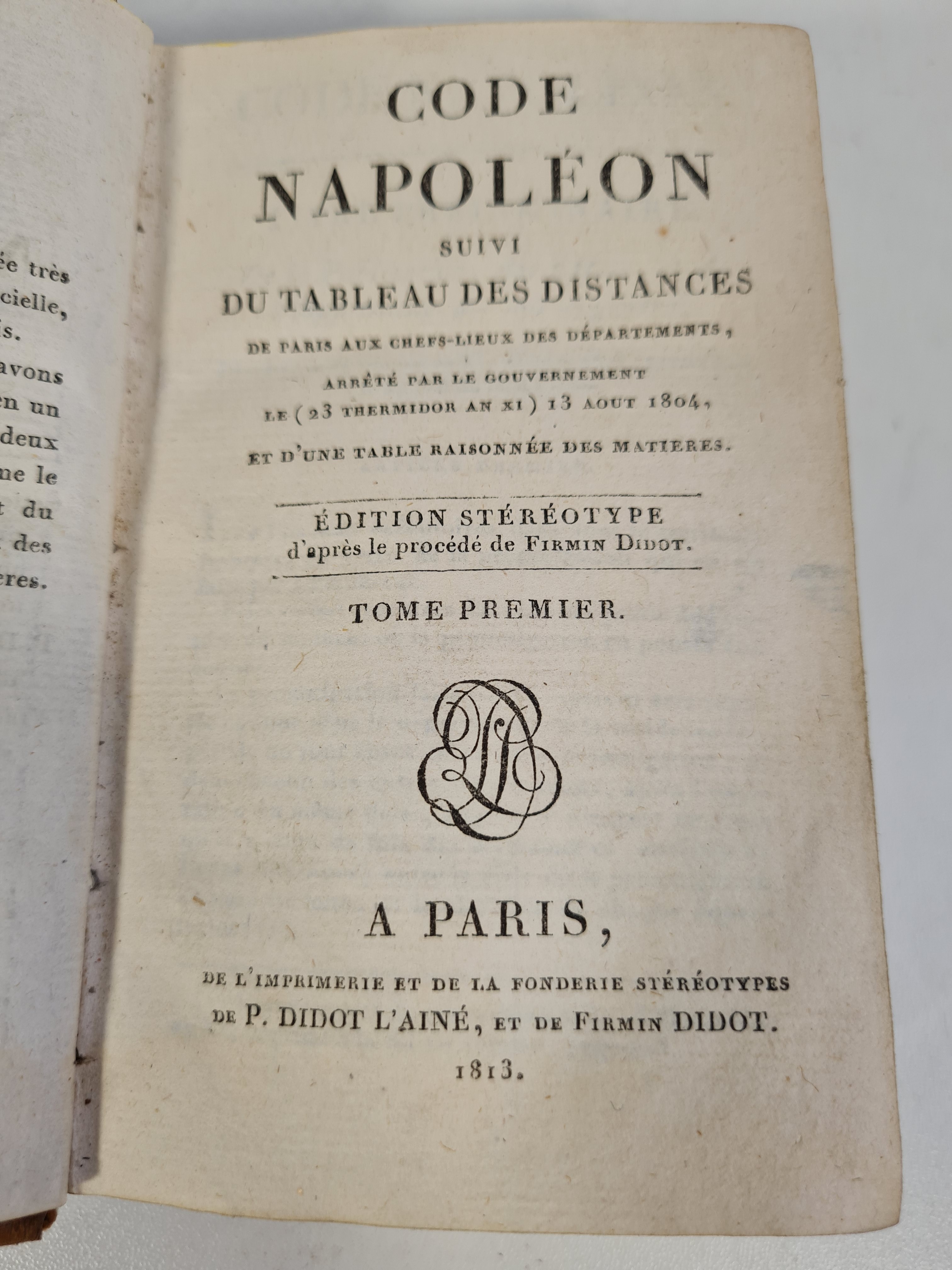 KODEKS NAPOLEONA CODE NAPOLEON 1813 - Aukcja internetowa ...