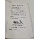 KRASIŃSKI Józef - PRZEWODNIK DLA PODRUŻUJĄCYCH W POLSCE I RZECZYPOSPOLITEY KRAKOWSKIEY, Reprint wydania z 1821r.
