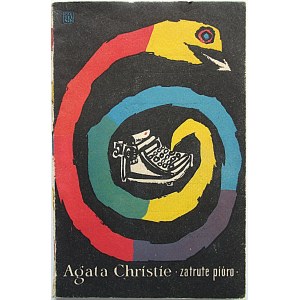 CHRISTIE Agata - -ZATRUTE PIÓRO, Wydanie 1, Okładka Młodożeniec