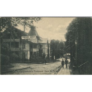 Truskawiec - Aleja do Parku, ok. 1910
