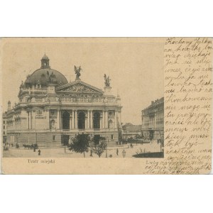 Lwów - Teatr miejski, 1904