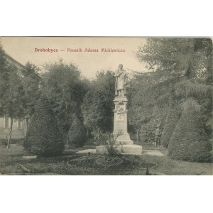 Drohobycz - Pomnik Adama Mickiewicza, 1912