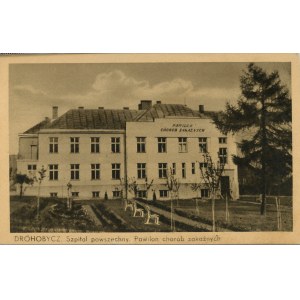Drohobycz - Szpital powszechny. Pawilon chorób zakaźnych, ok. 1925