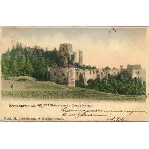 Krzeszowice - Ruiny zamku Tenczyńskiego, 1902