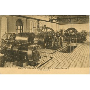 Brzeszcze - Państwowa Kopalnia Węgla, Hala maszyn, 1931