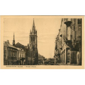 Czortków - Rynek, ok. 1920
