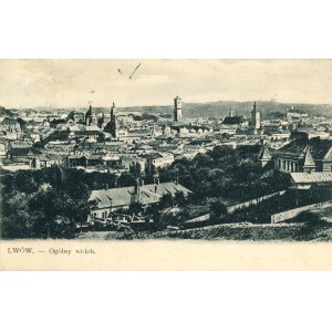 Lwów - Ogólny widok, 1911