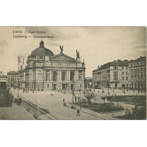 Lwów - Teatr miejski, 1918