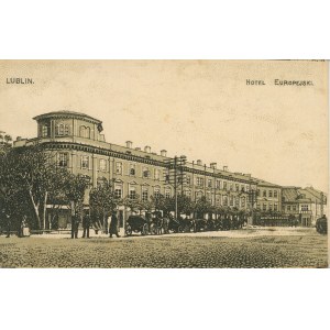 Lublin - Hotel Europejski, ok. 1915