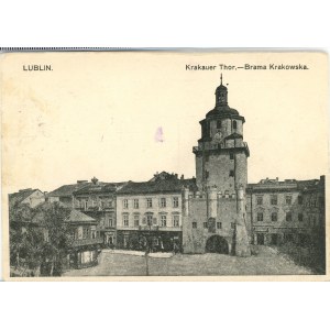 Lublin - Brama Krakowska, 1915