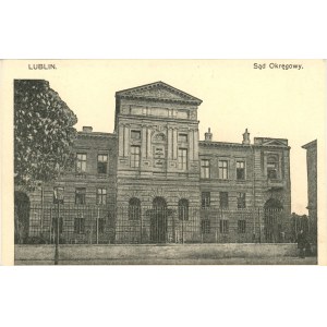 Lublin - Sąd Okręgowy, ok. 1915