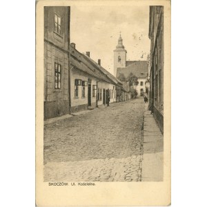 Skoczów - ul. Kościelna, ok. 1920