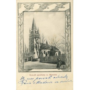 Skawina - Kościół parafialny, ok. 1915