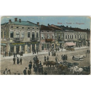 Stryj - Rynek, ok. 1915