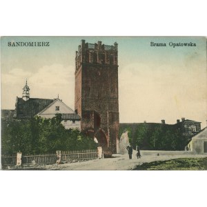 Sandomierz - Brama Opatowska, ok. 1915