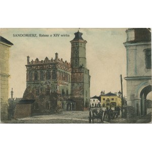 Sandomierz - Ratusz z XIV wieku, 1911