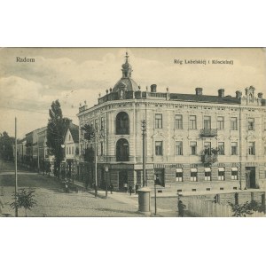 Radom - Róg Lubelskiej i Kóscielnej. 1910