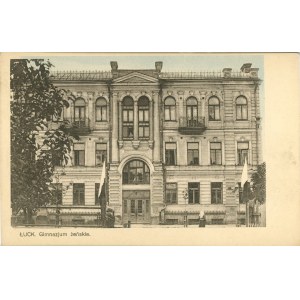 Łuck - gimnazjum żeńskie, ok. 1915