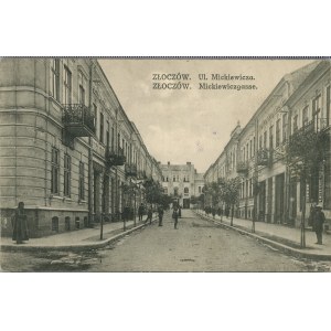Złoczów - ul. Mickiewicza, 1917