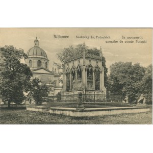 Wilanów - Sarkofag hr. Potockich, ok. 1915