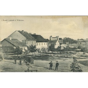 Wiśnicz - Rynek i zamek, 1912