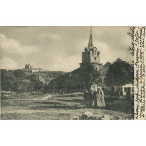 Wiśnicz - Kościół po Karmelicki (obecnie zakład karny), ok. 1915