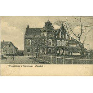 Niepołomice - Magistrat, ok. 1905