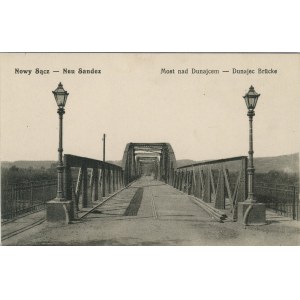 Nowy Sącz - Most nad Dunajcem, ok. 1915