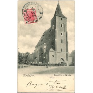 Kraków - Kościół św. Krzyża, 1904