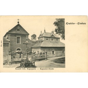 Kraków - Kościół XX. Kapucynów, ok. 1900