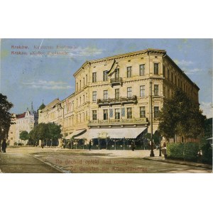 Kraków - Kawiarnia Esplanade, 1916