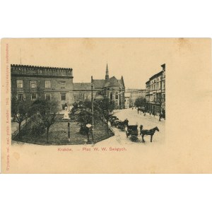 Kraków - Plac W.W. Świętych, 1902