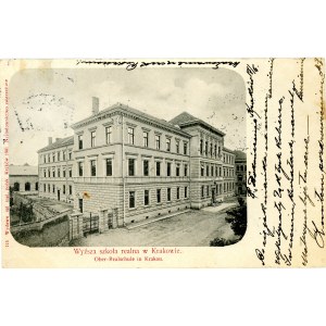Kraków - Wyższa Szkoła Realna, 1901