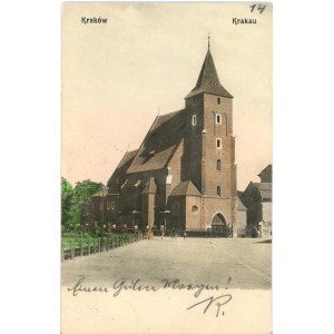 Kraków - Kościół św. Krzyża, ok. 1905