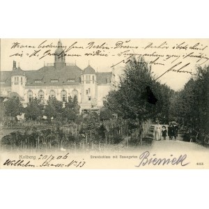Kołobrzeg - Zamek z różanym ogrodem, 1906