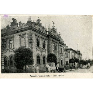 Rzeszów - Gmach Sokoła, ok. 1915