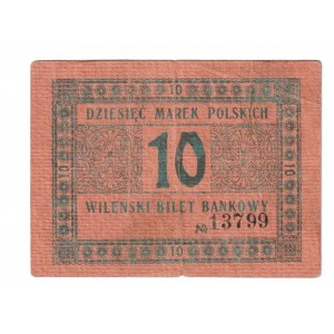 Russia - Poland Wilno 10 Marek 1920