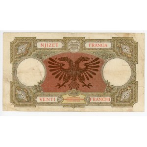Albania 20 Franga 1939 (ND)